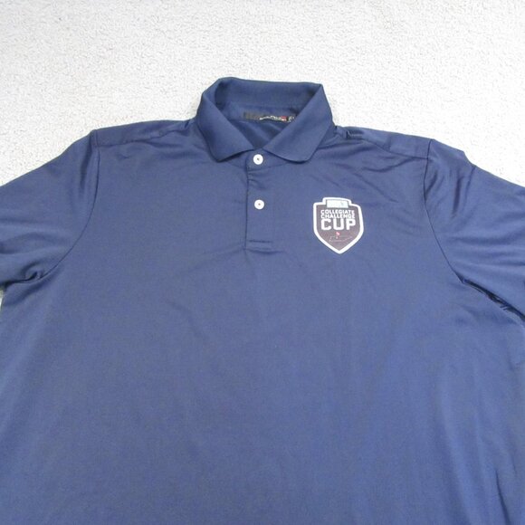 Ralph Lauren RLX Men’s Polo Shirt – Large – Blue Dick’s Collegiate Challenge Cup - Picture 2 of 9